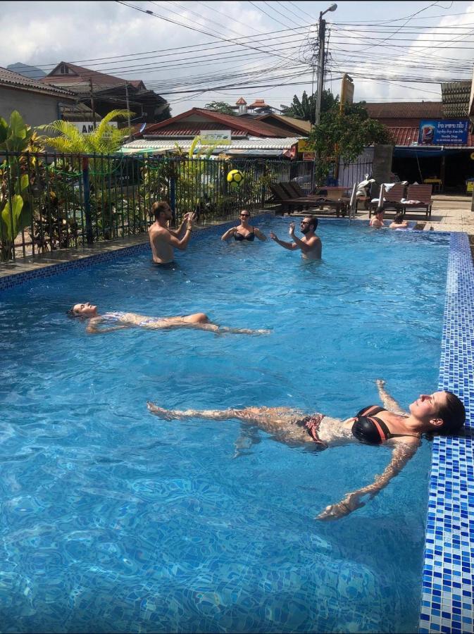 Vang Vieng Freedom Hostel 2 Esterno foto