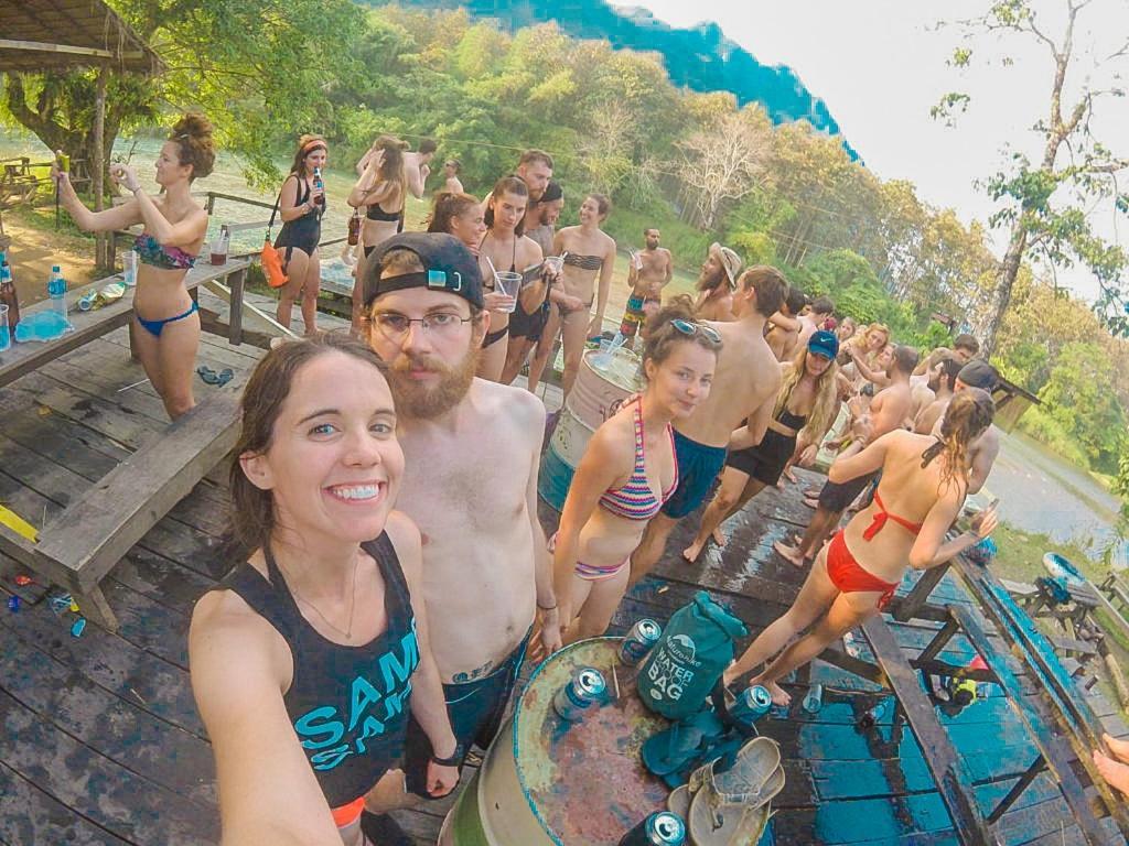 Vang Vieng Freedom Hostel 2 Esterno foto