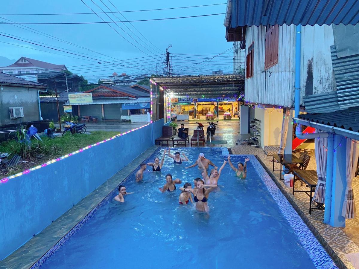 Vang Vieng Freedom Hostel 2 Esterno foto