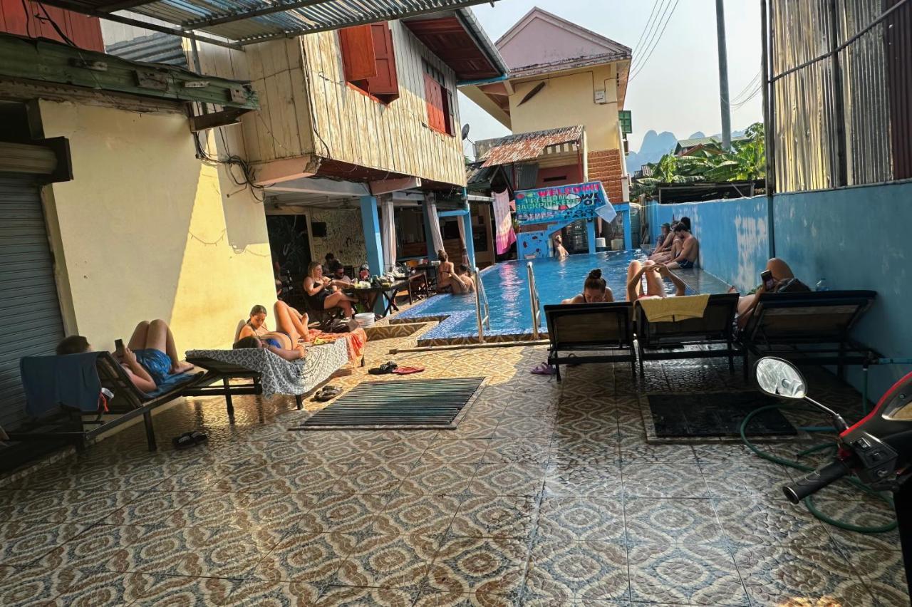 Vang Vieng Freedom Hostel 2 Esterno foto